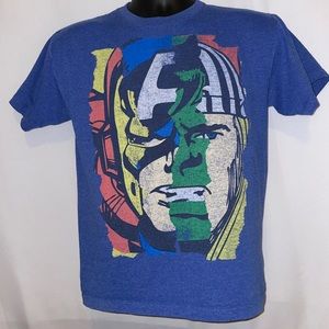 Epic Threads Captain America Shirt Blue